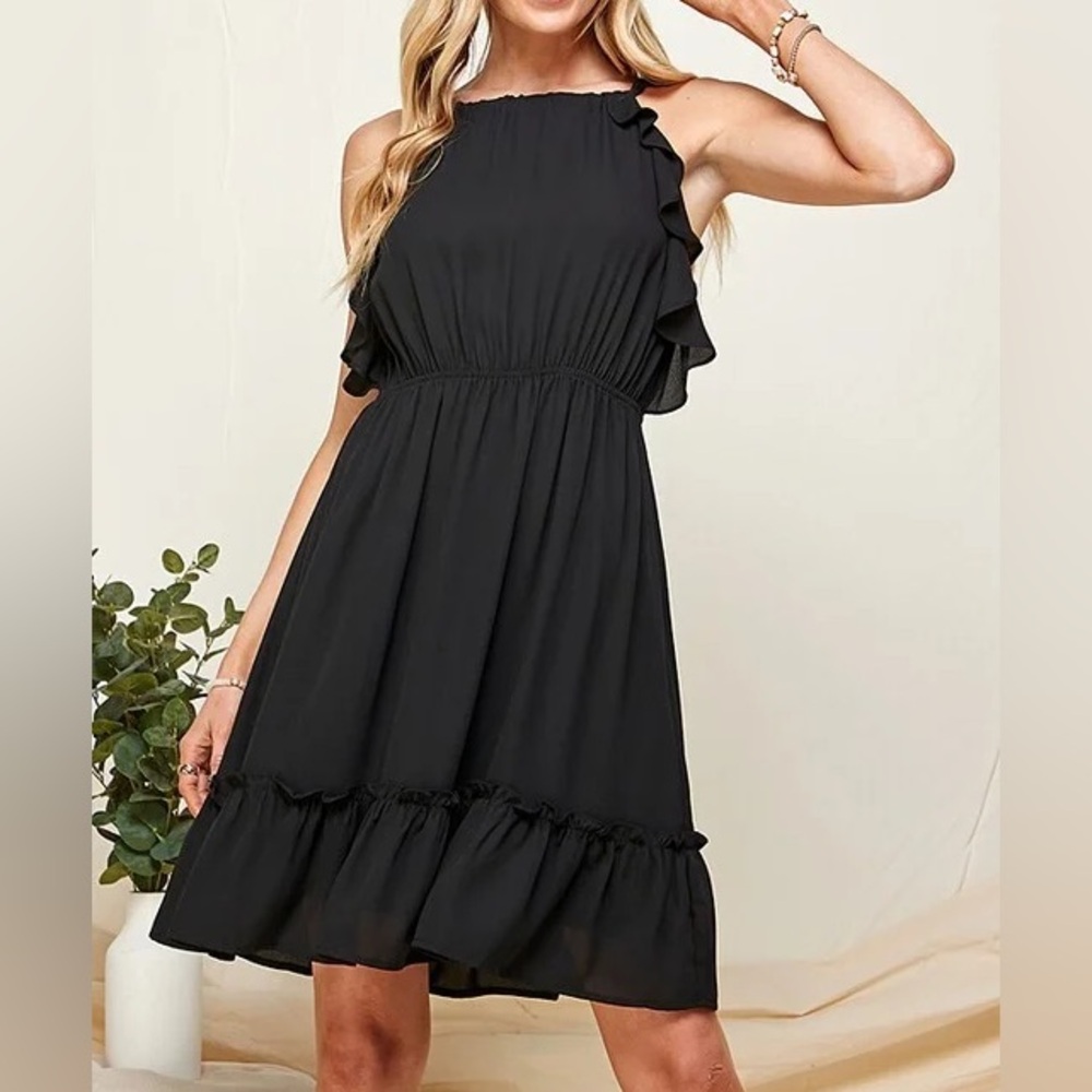 Halter Midi Dress